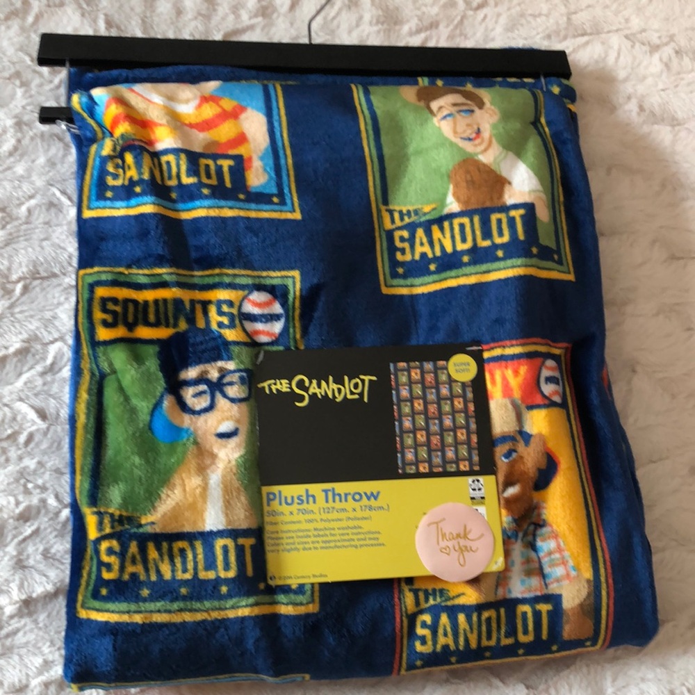 THE SANDLOT Plush Throw Blanket